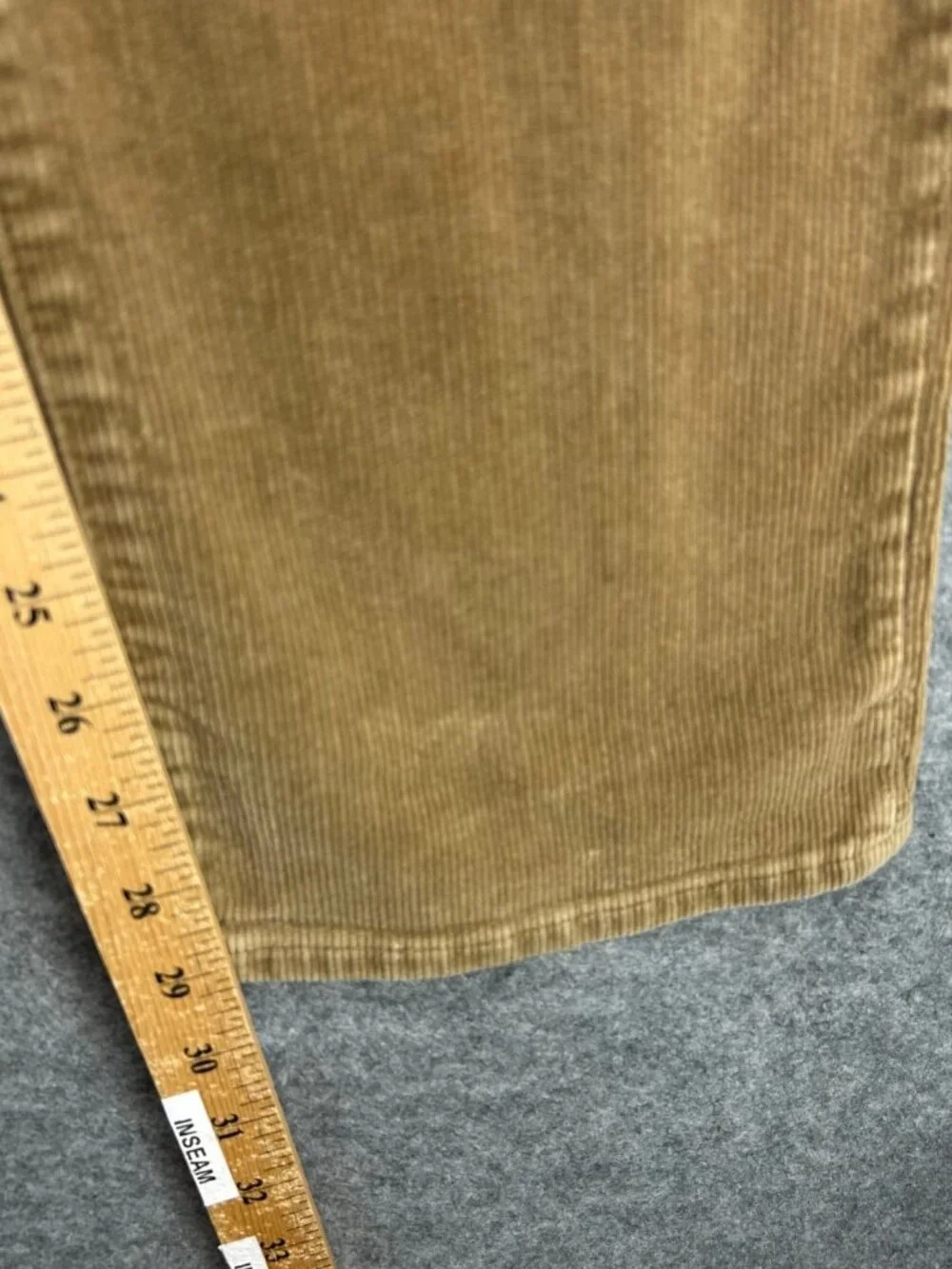 Polo Ralph‎ Lauren Corduroy Pants Mens 33/30 Brown The Varick Slim Straight Leg